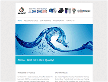 Tablet Screenshot of alincofilter.com